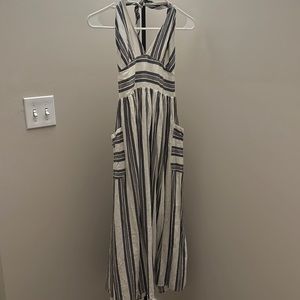 Urban Outfitters Striped Halter Dress